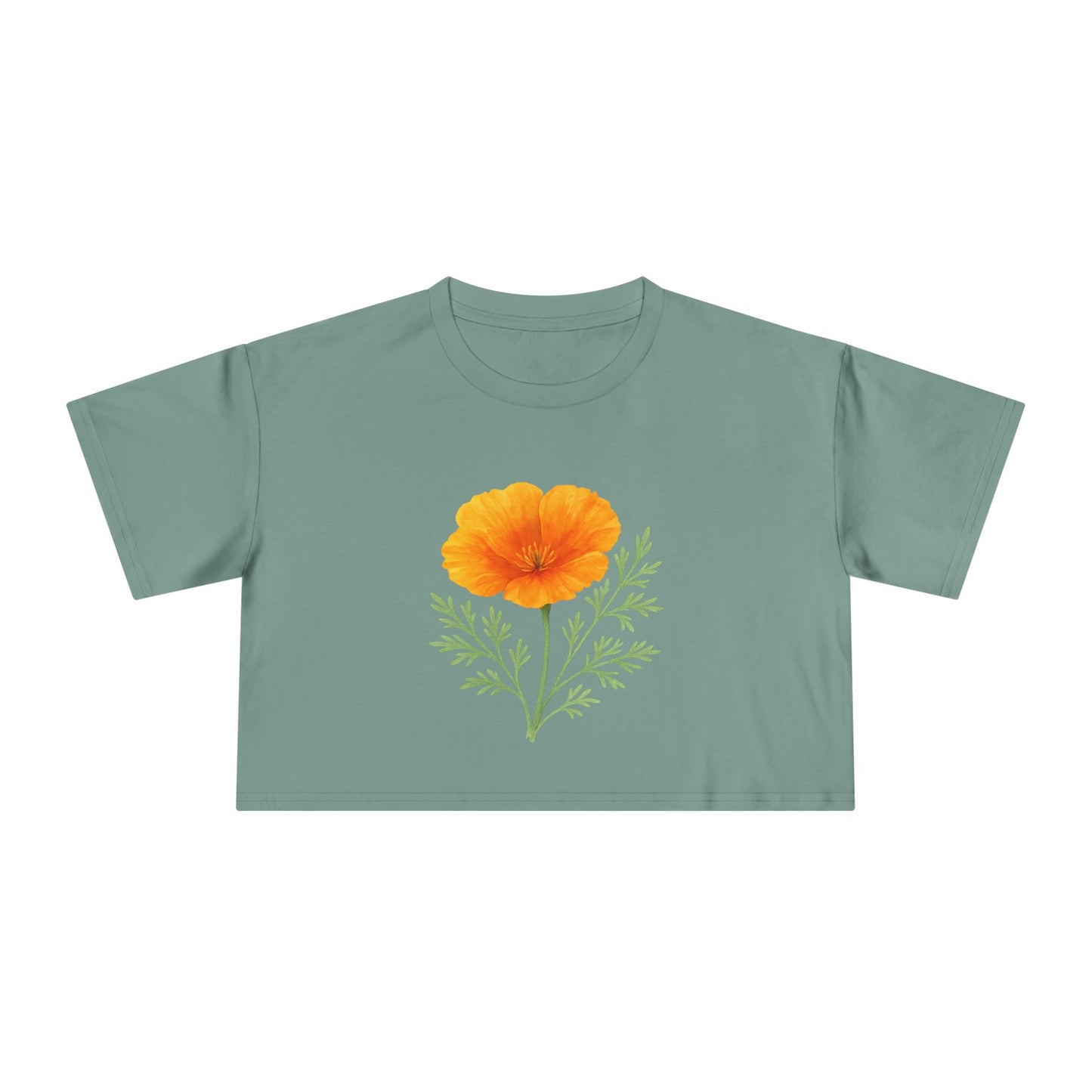 Golden State Bloom Crop Top