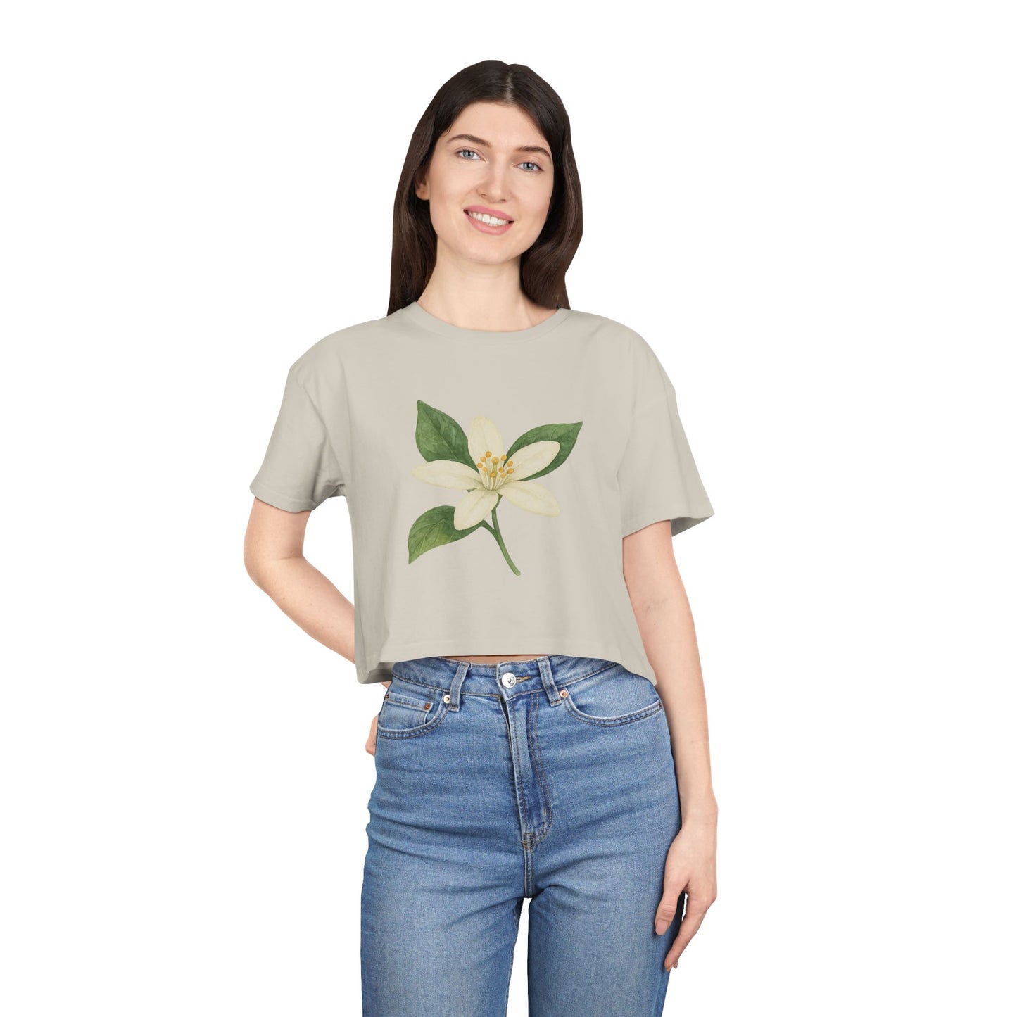 Florida Petals Crop Top