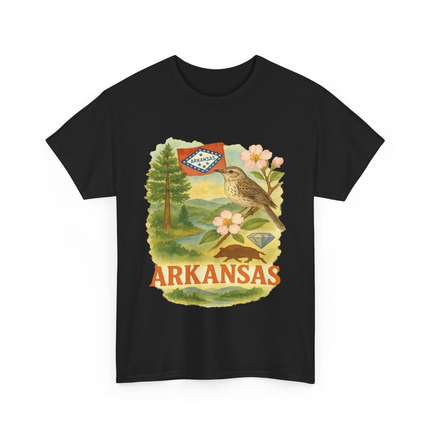 Arkansas Arcadia Tee