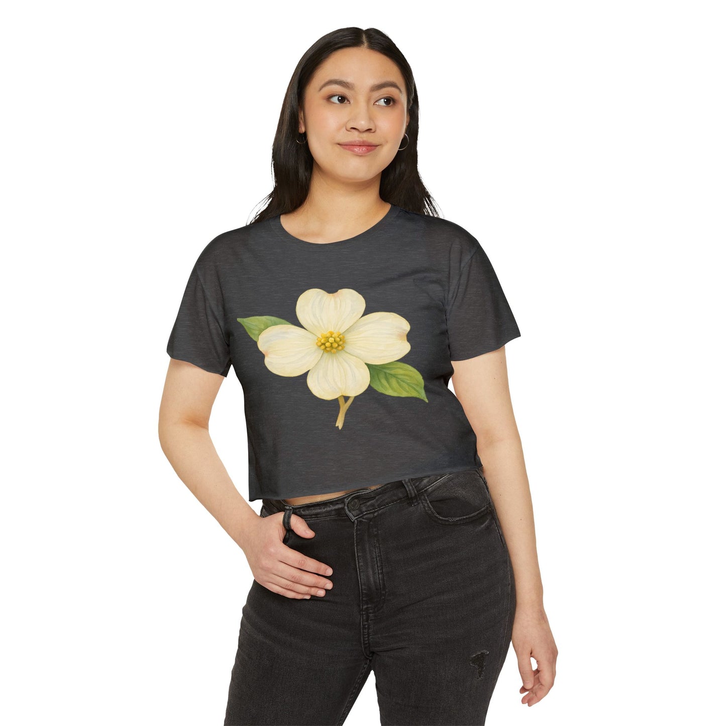 Dogwood Dream Festival Crop Top