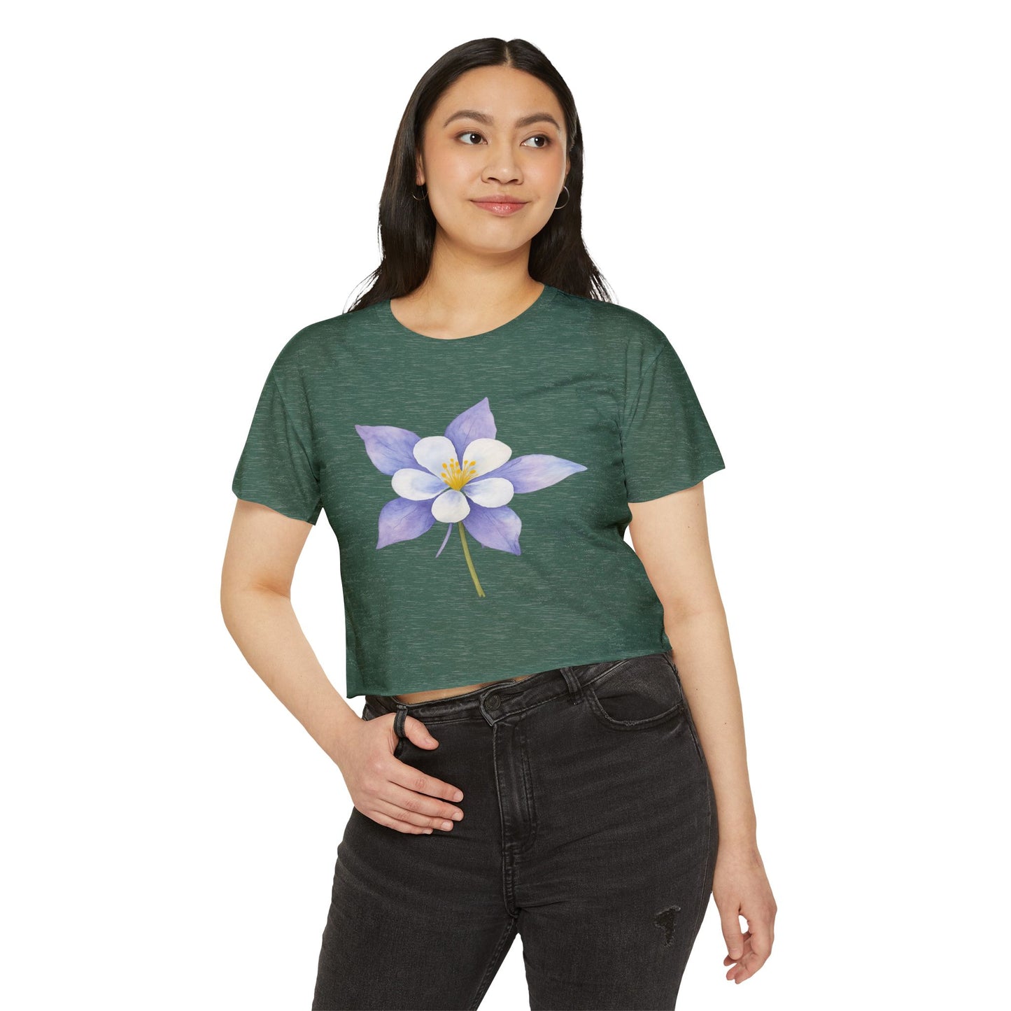 Colorado Blossom Festival Crop Top