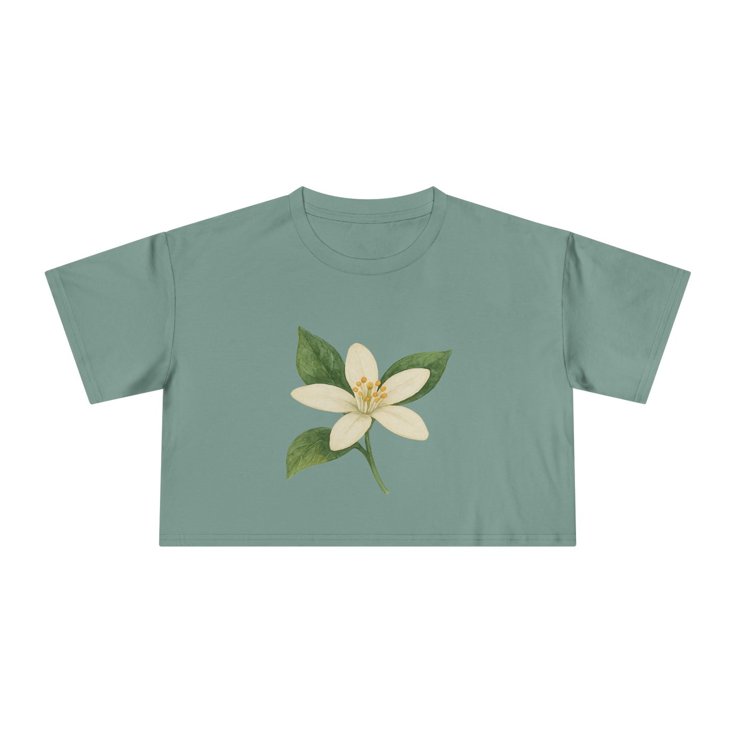 Florida Petals Crop Top
