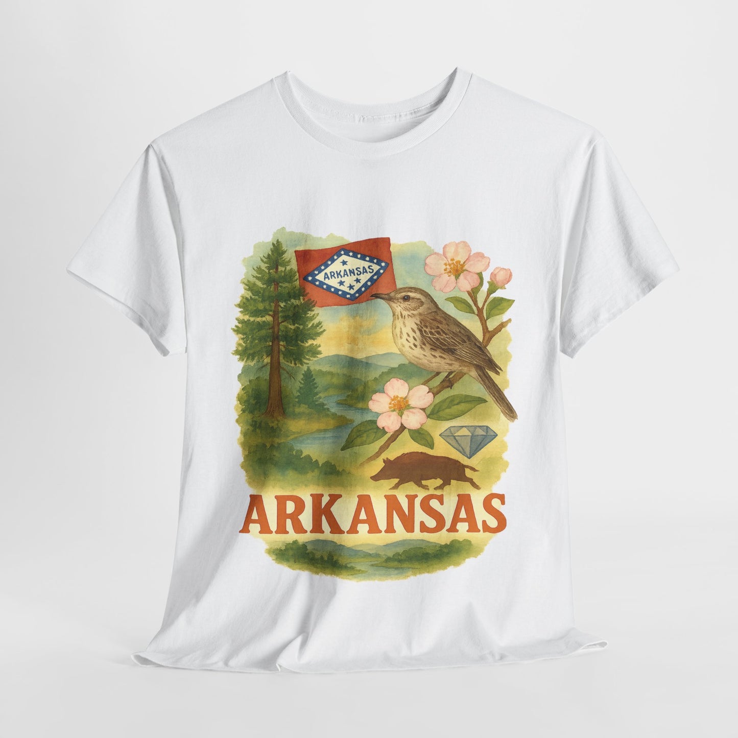 Arkansas Arcadia Tee