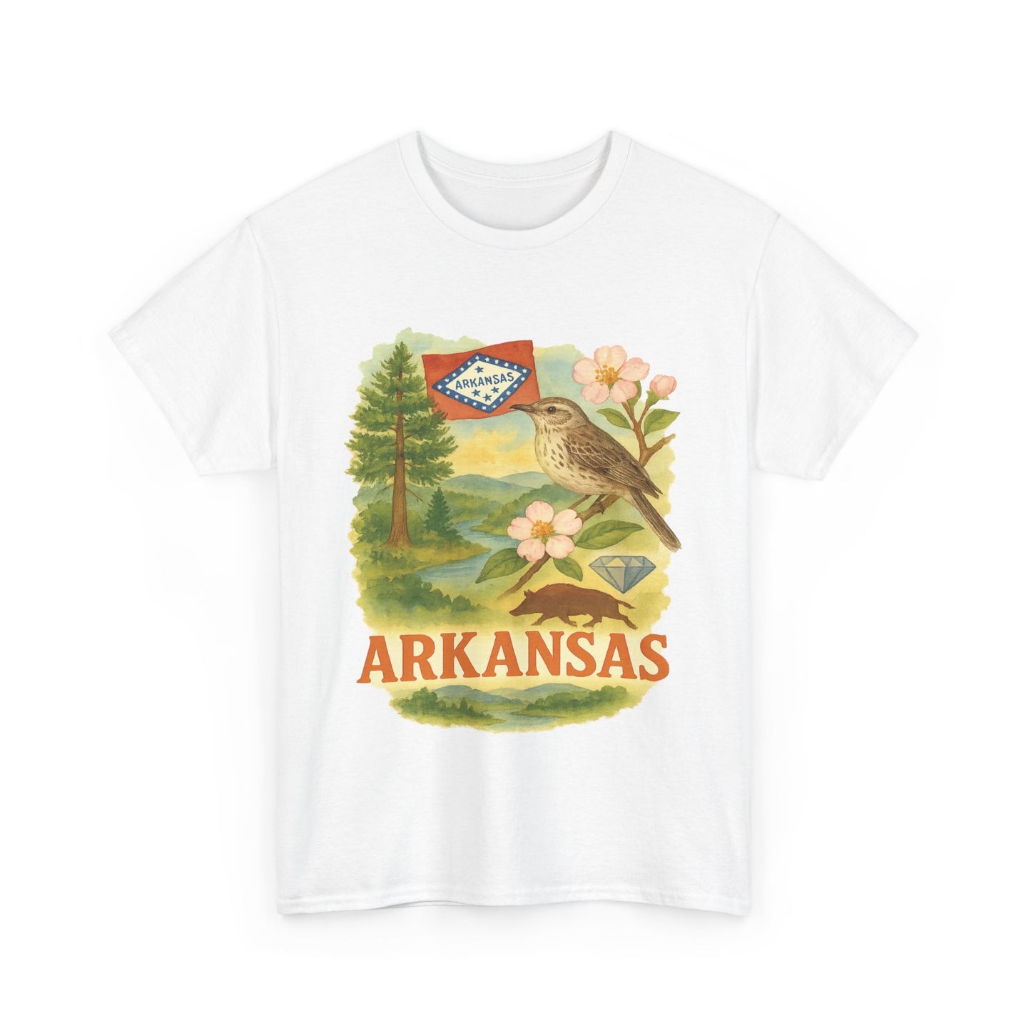 Arkansas Arcadia Tee