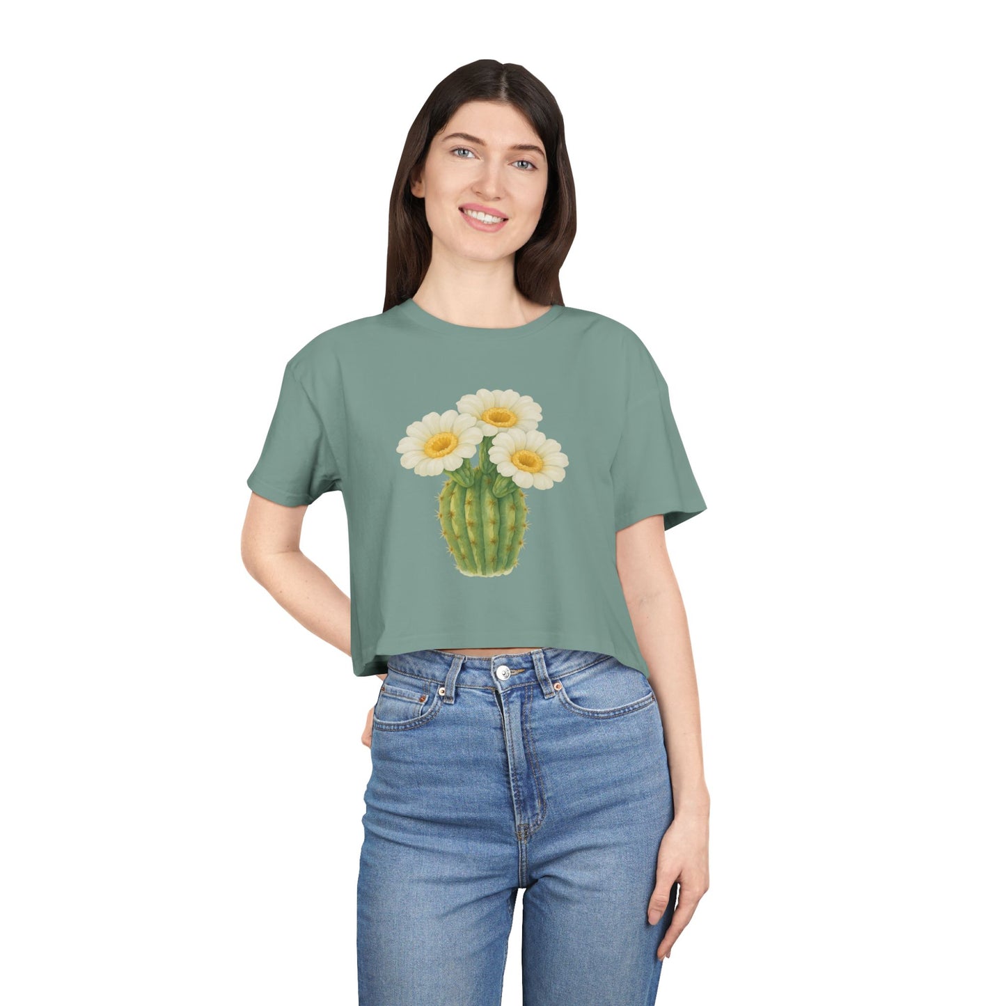 Saguaro Bloom Crop Top