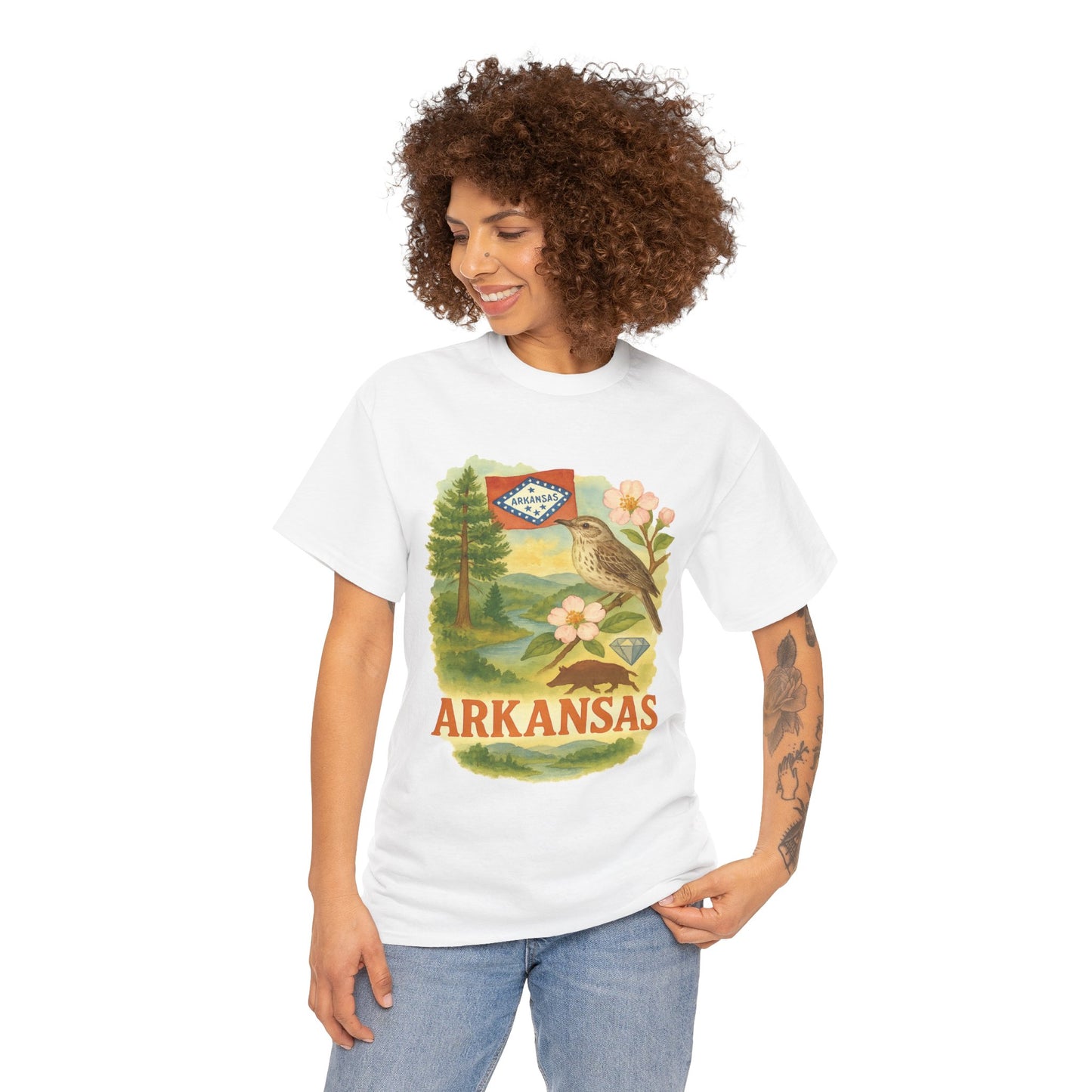 Arkansas Arcadia Tee