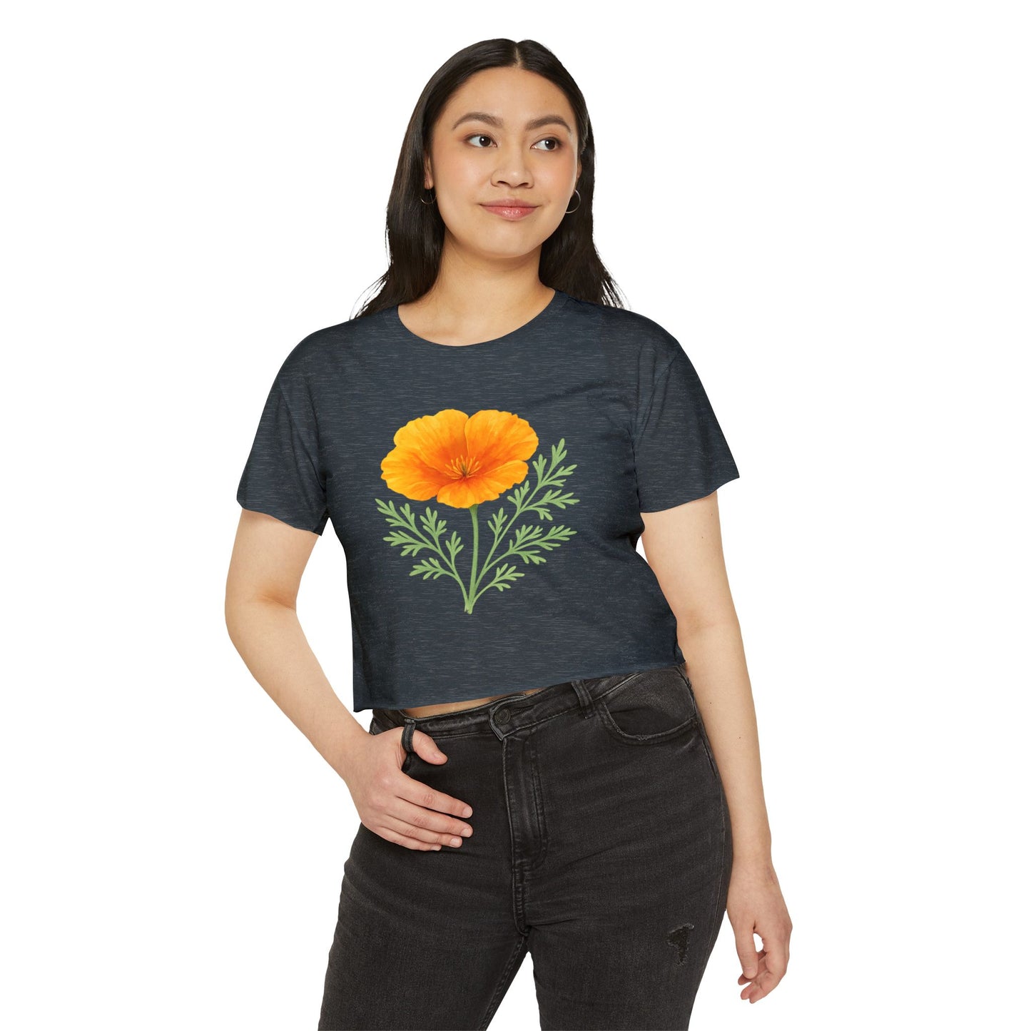 Golden State Bloom Festival Crop Top