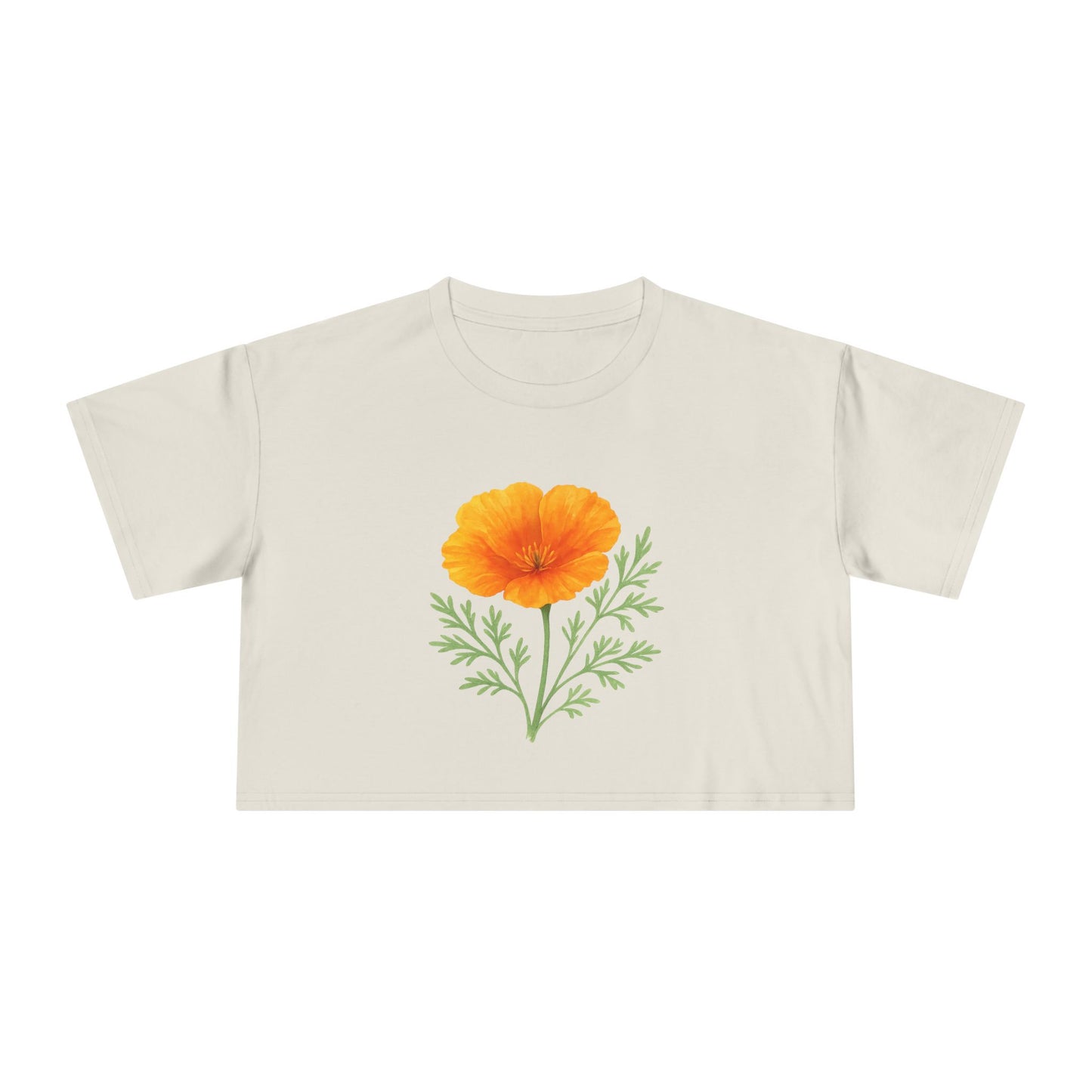 Golden State Bloom Crop Top