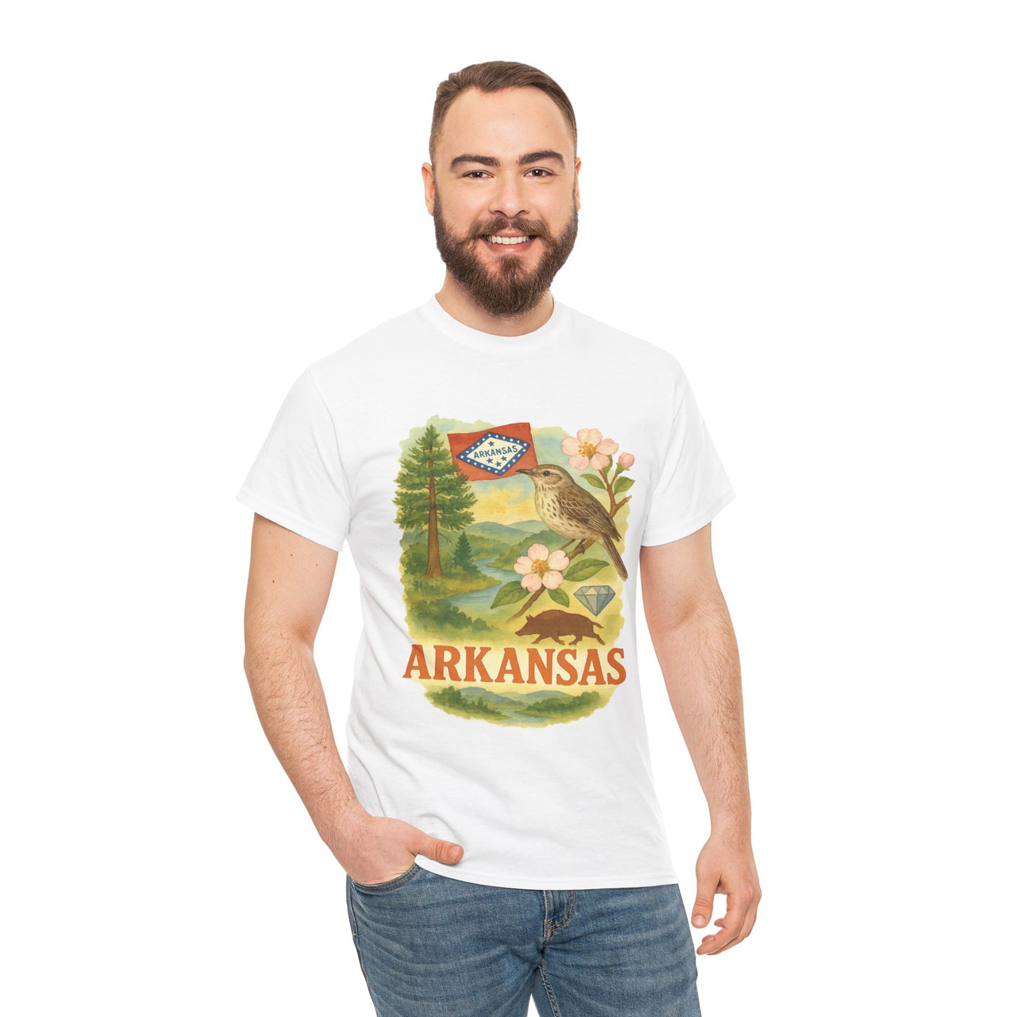 Arkansas Arcadia Tee