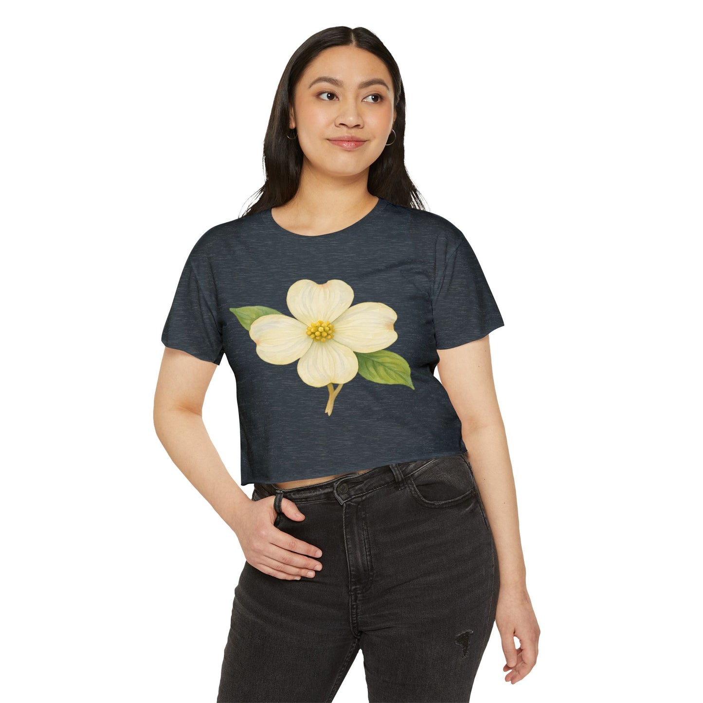 Dogwood Dream Festival Crop Top