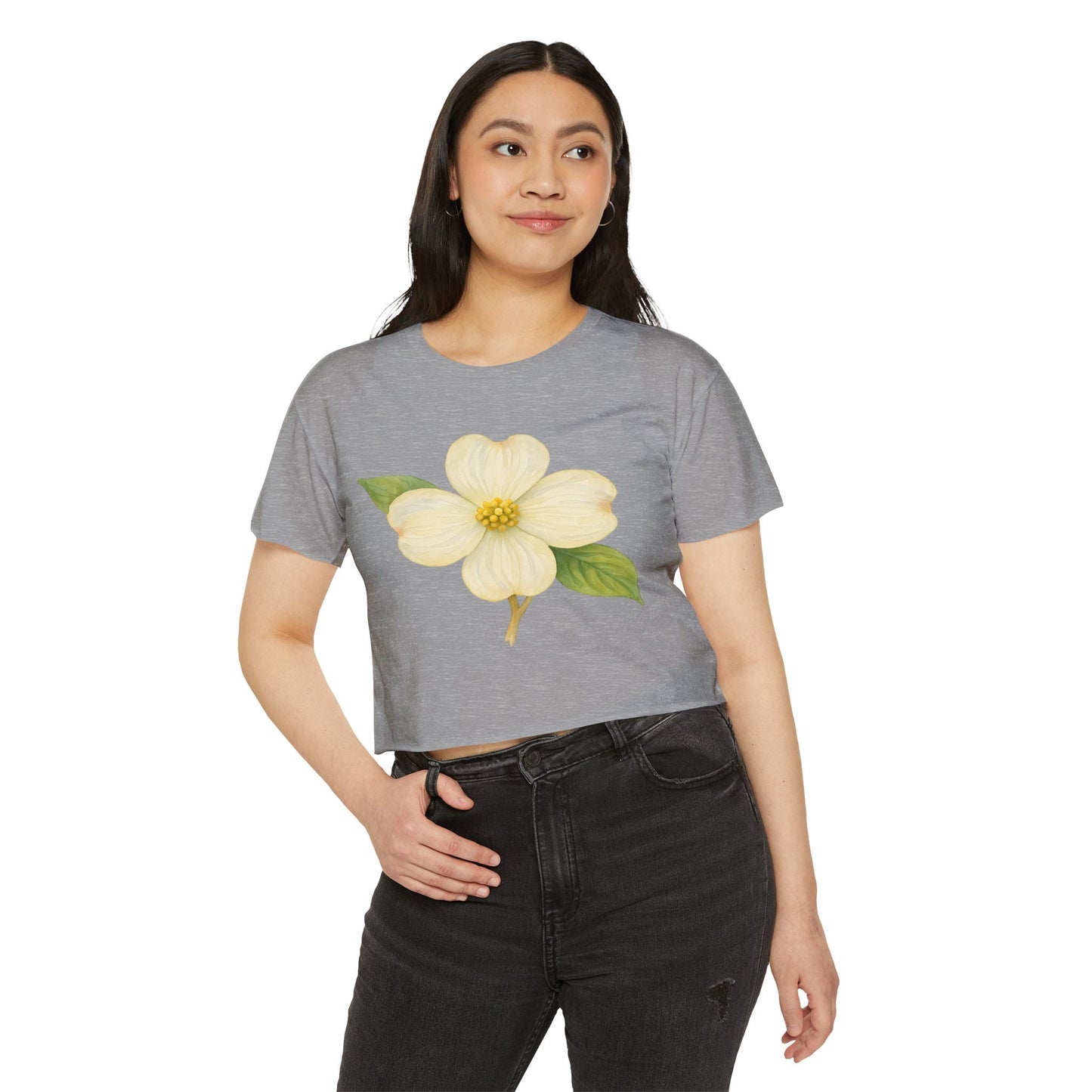 Dogwood Dream Festival Crop Top