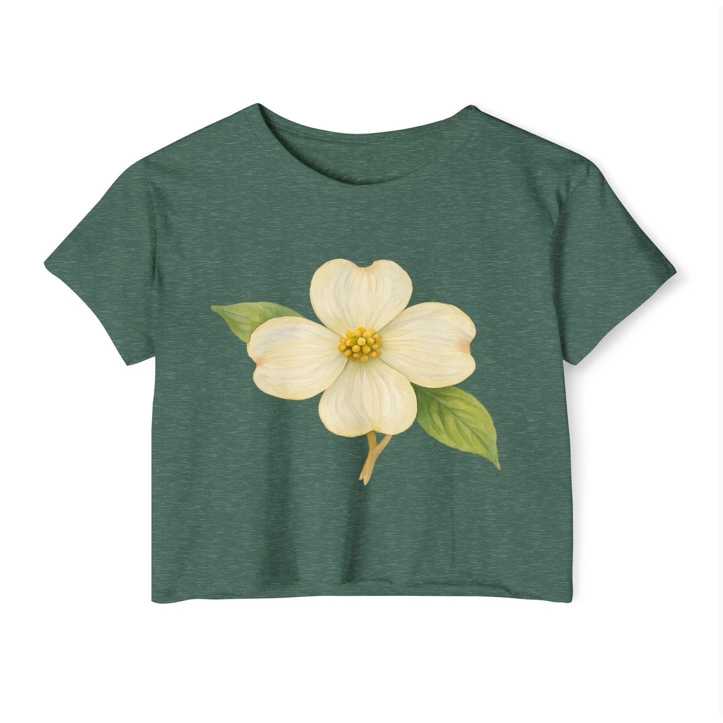Dogwood Dream Festival Crop Top