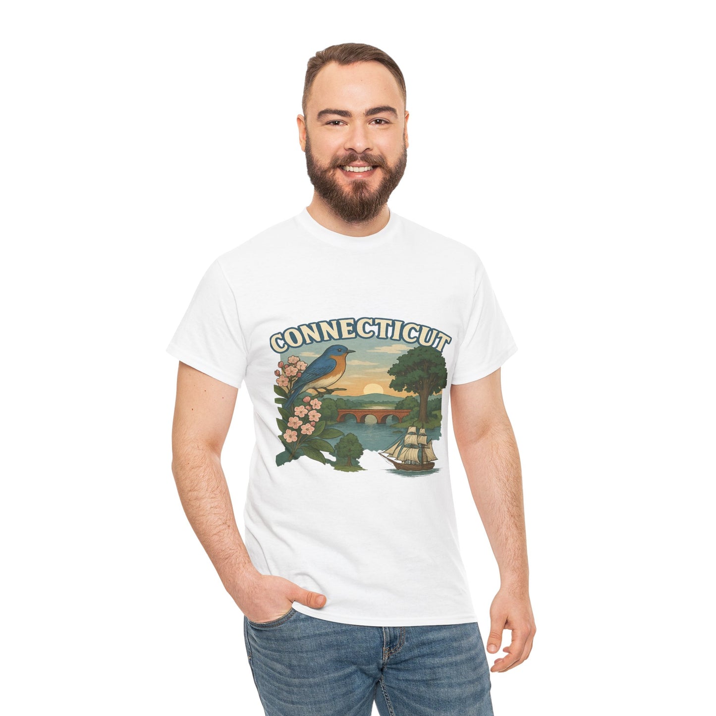 Connecticut Calling Tee