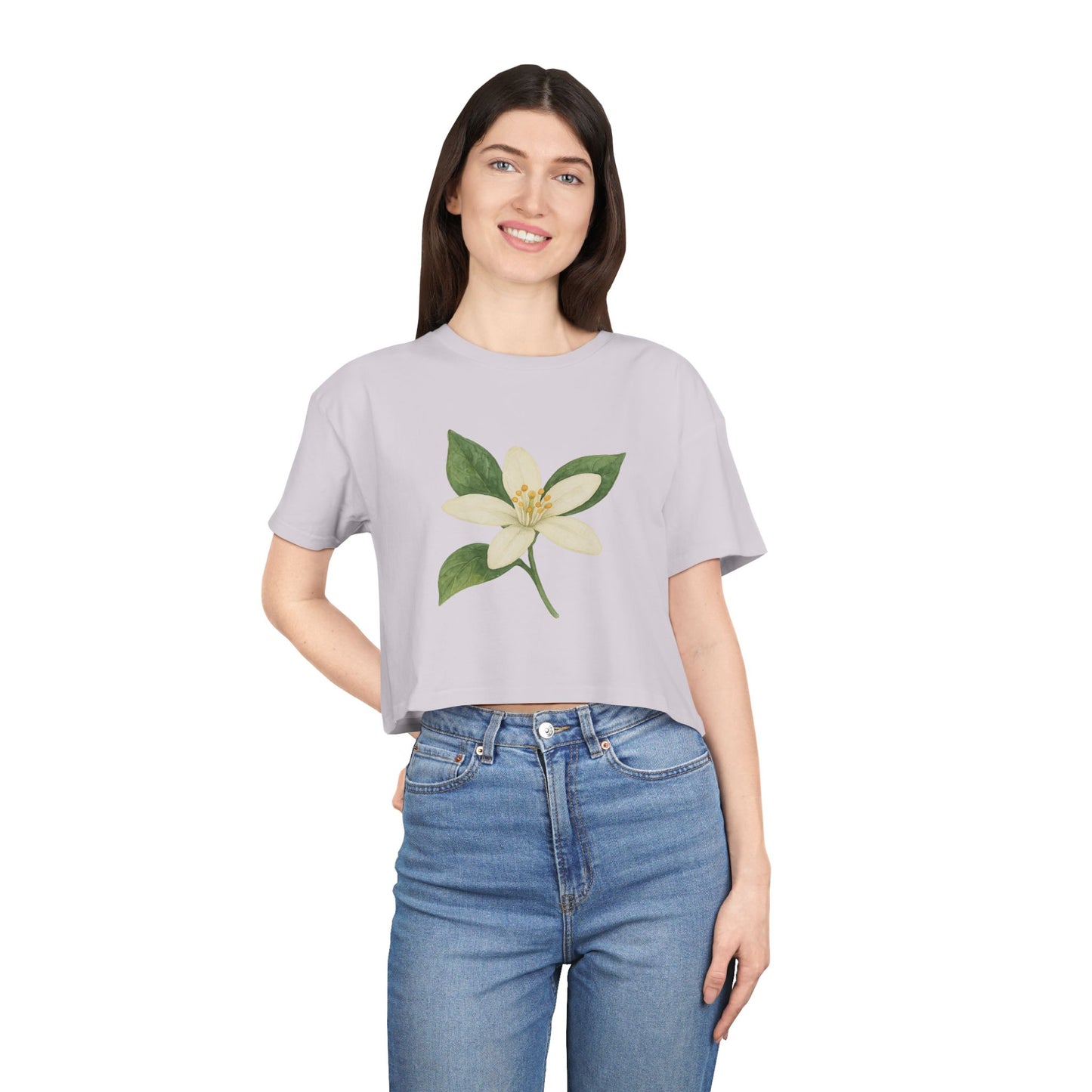 Florida Petals Crop Top