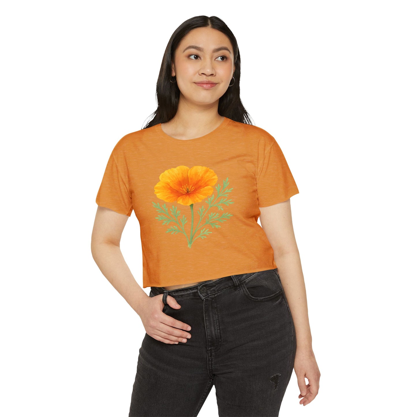 Golden State Bloom Festival Crop Top