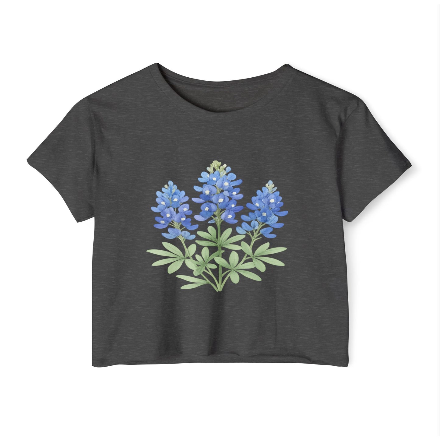 Lone Star Bluebonnet Festival Crop Top
