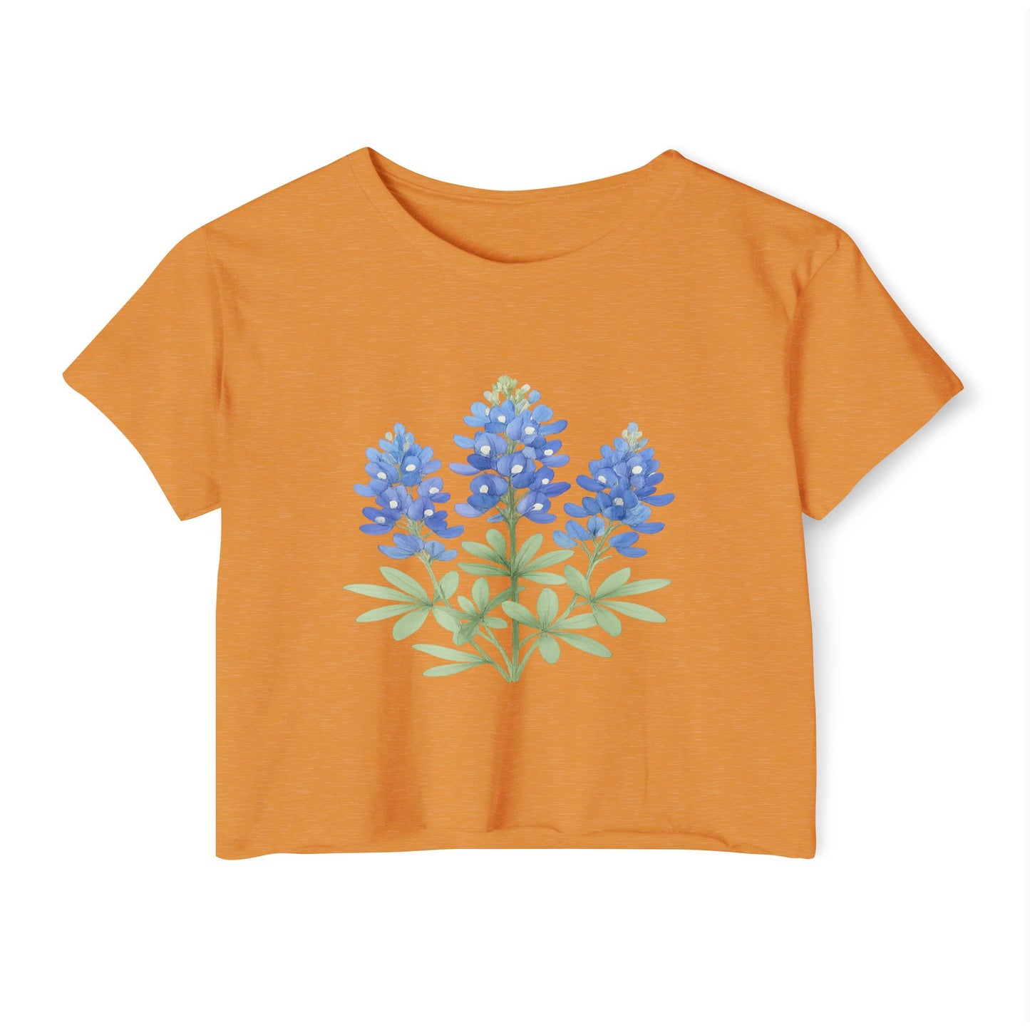 Lone Star Bluebonnet Festival Crop Top