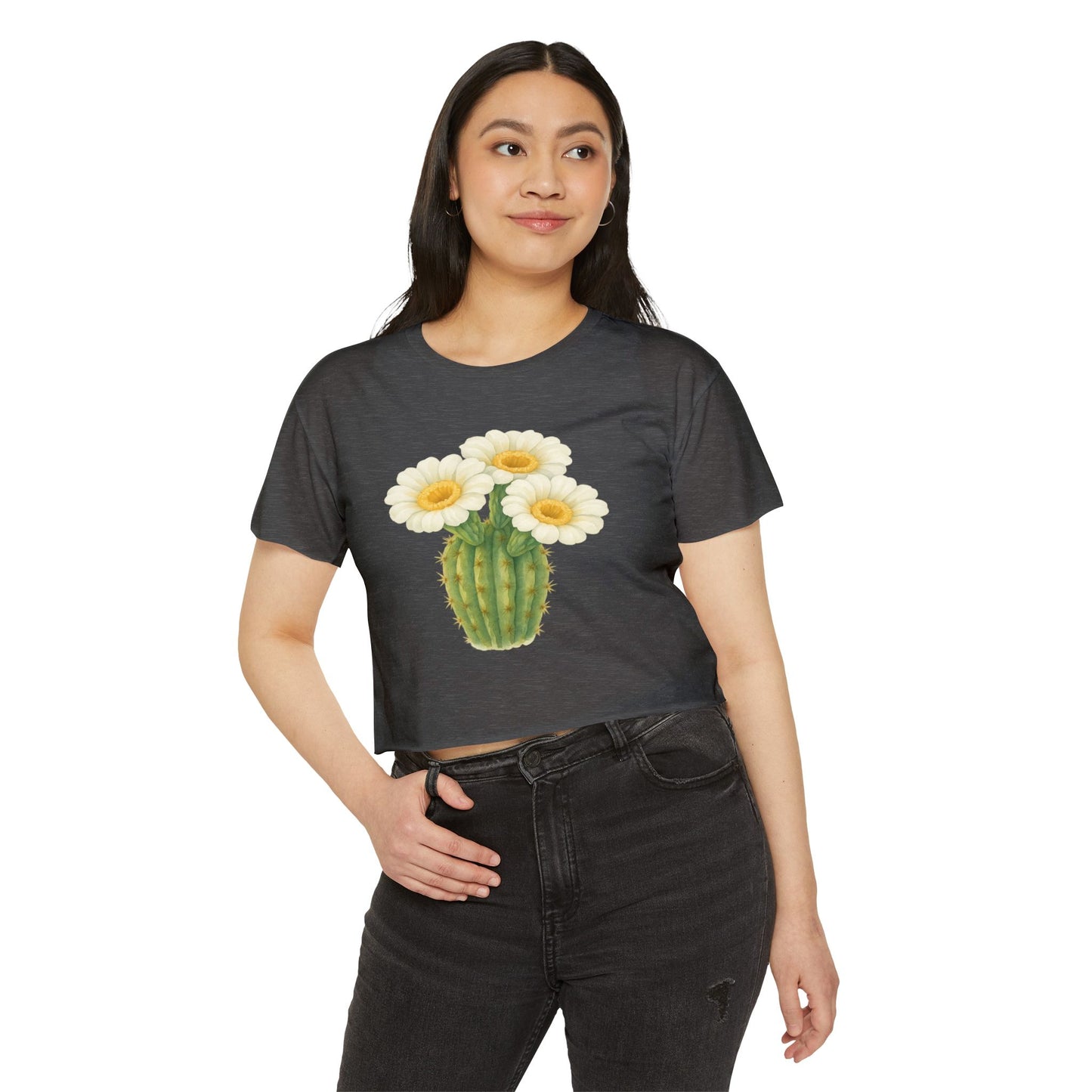 Saguaro Bloom Festival Crop Top