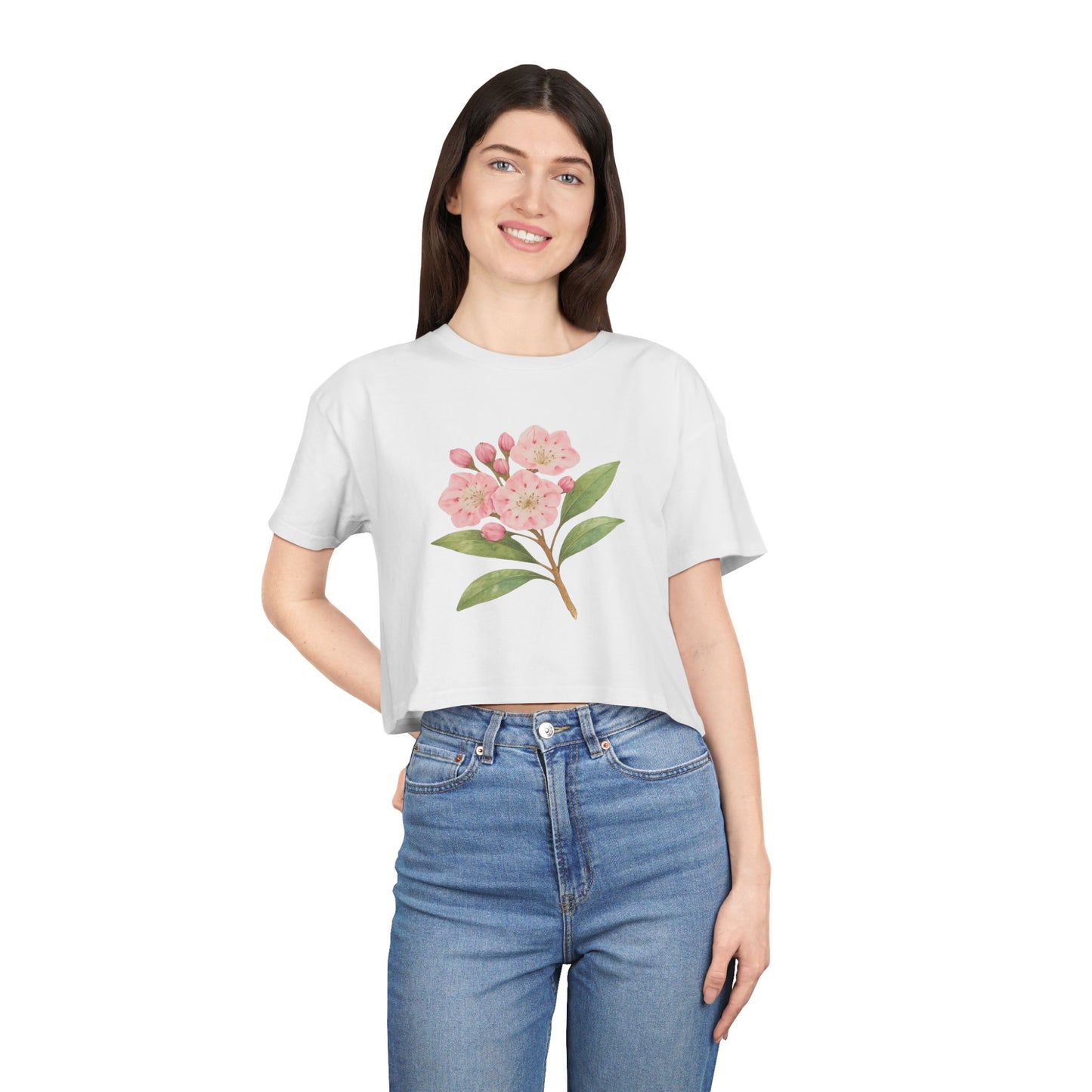 Connecticut Blossom Crop Top
