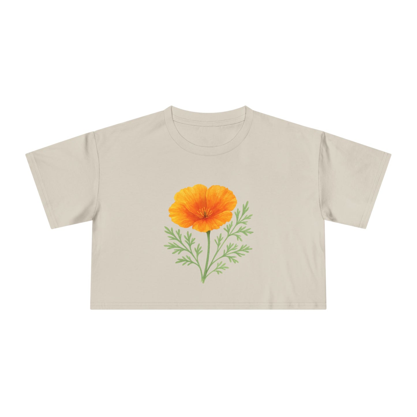 Golden State Bloom Crop Top