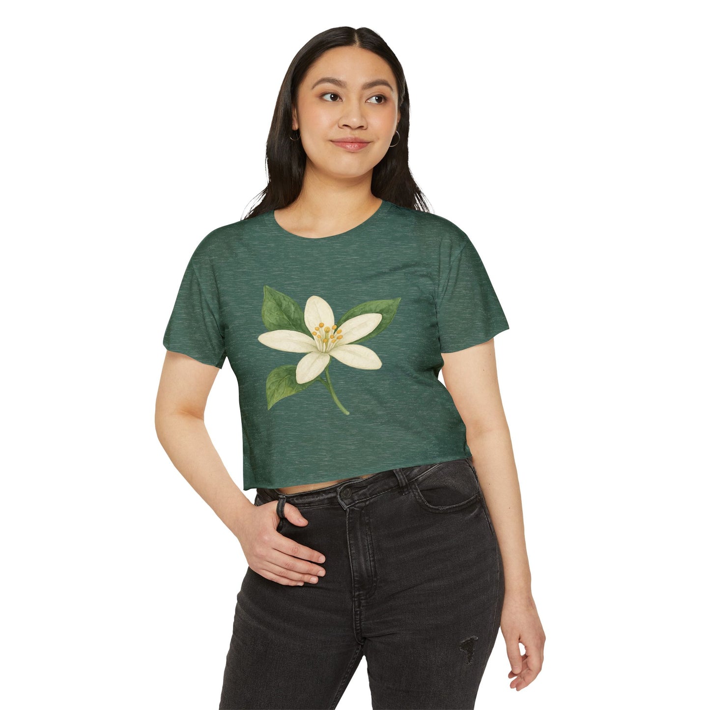Florida Petals Festival Crop Top