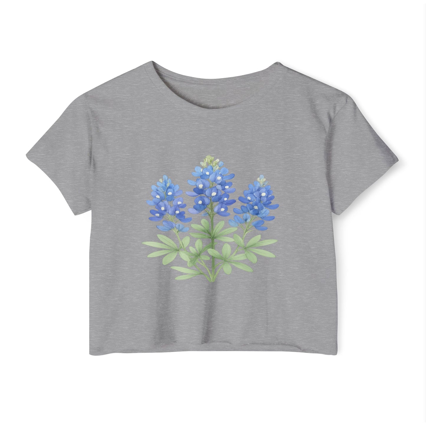 Lone Star Bluebonnet Festival Crop Top