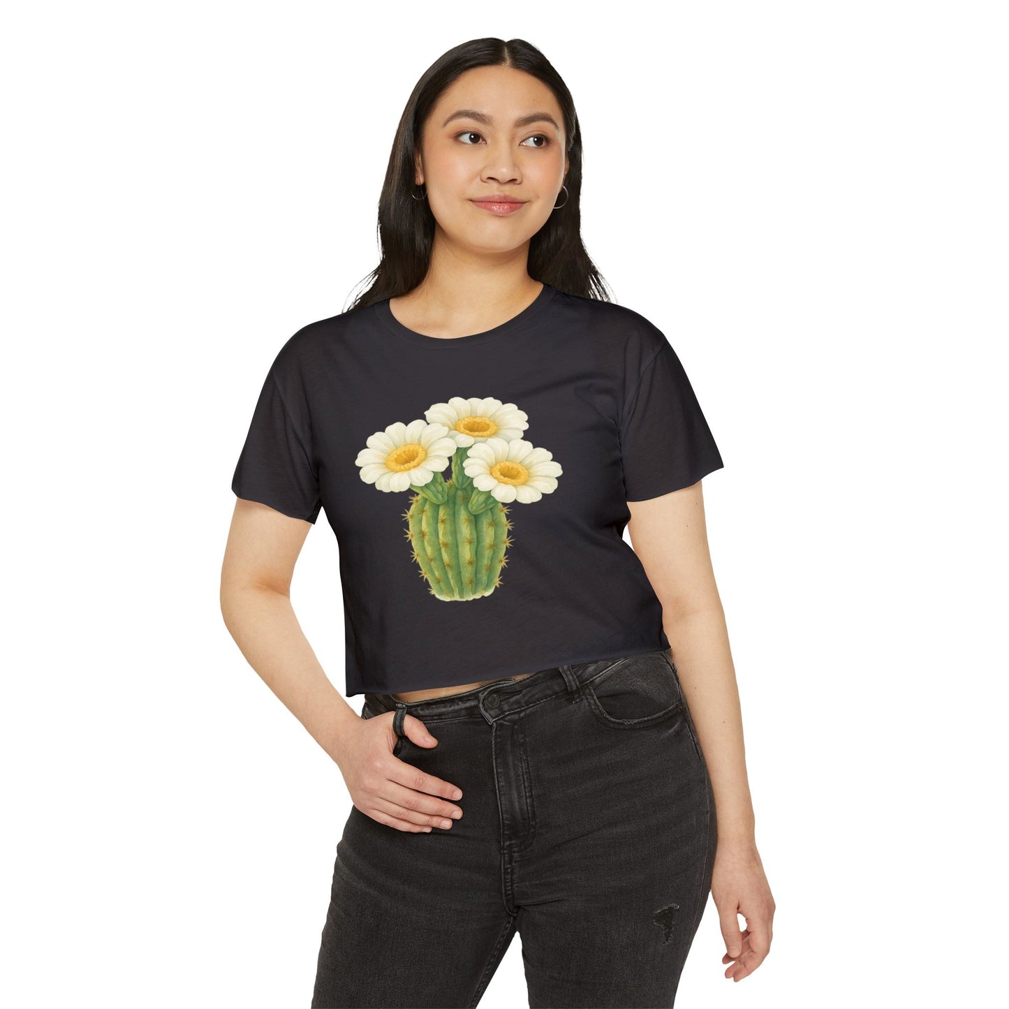 Saguaro Bloom Festival Crop Top