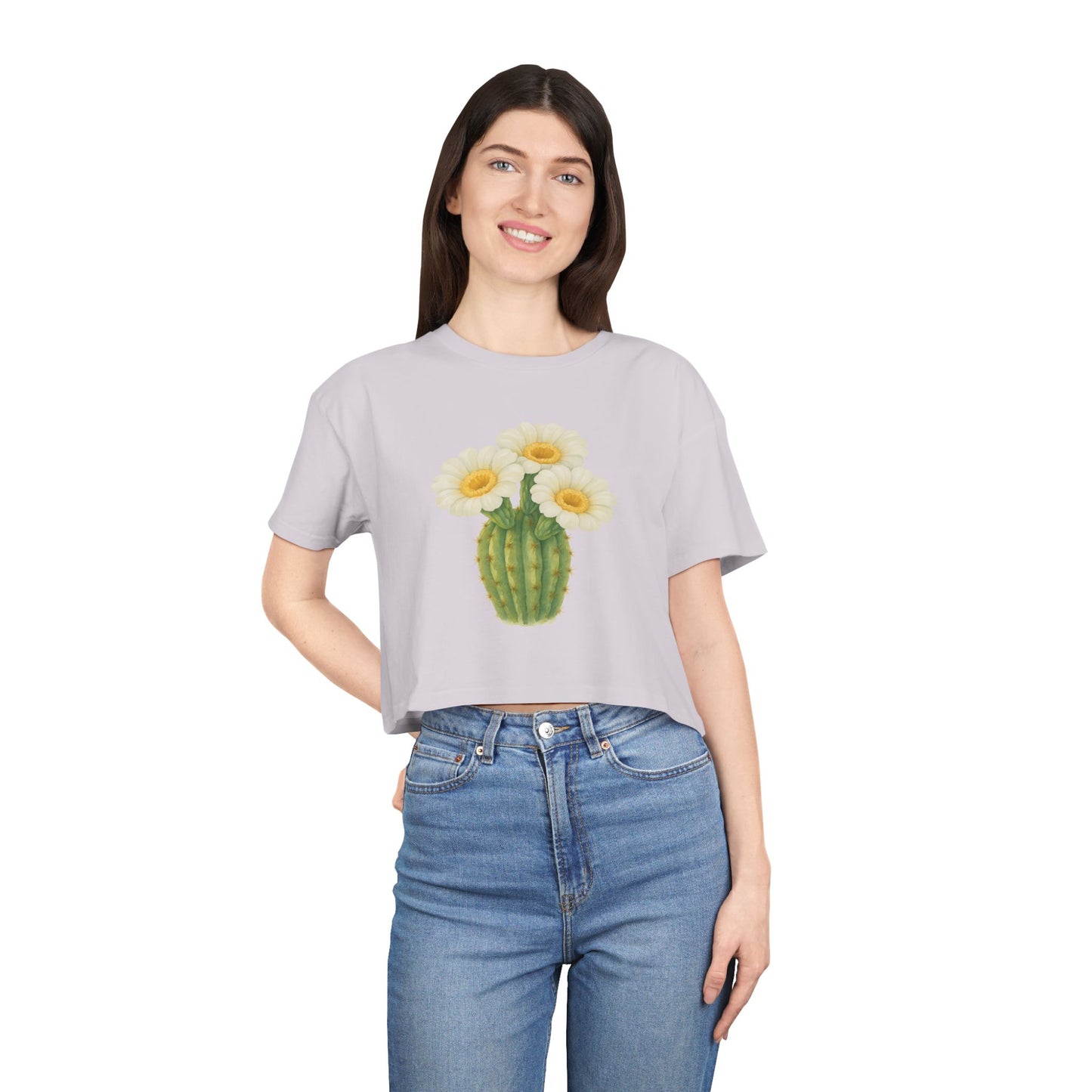 Saguaro Bloom Crop Top