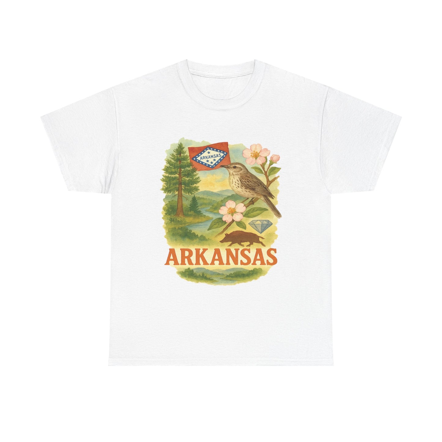 Arkansas Arcadia Tee