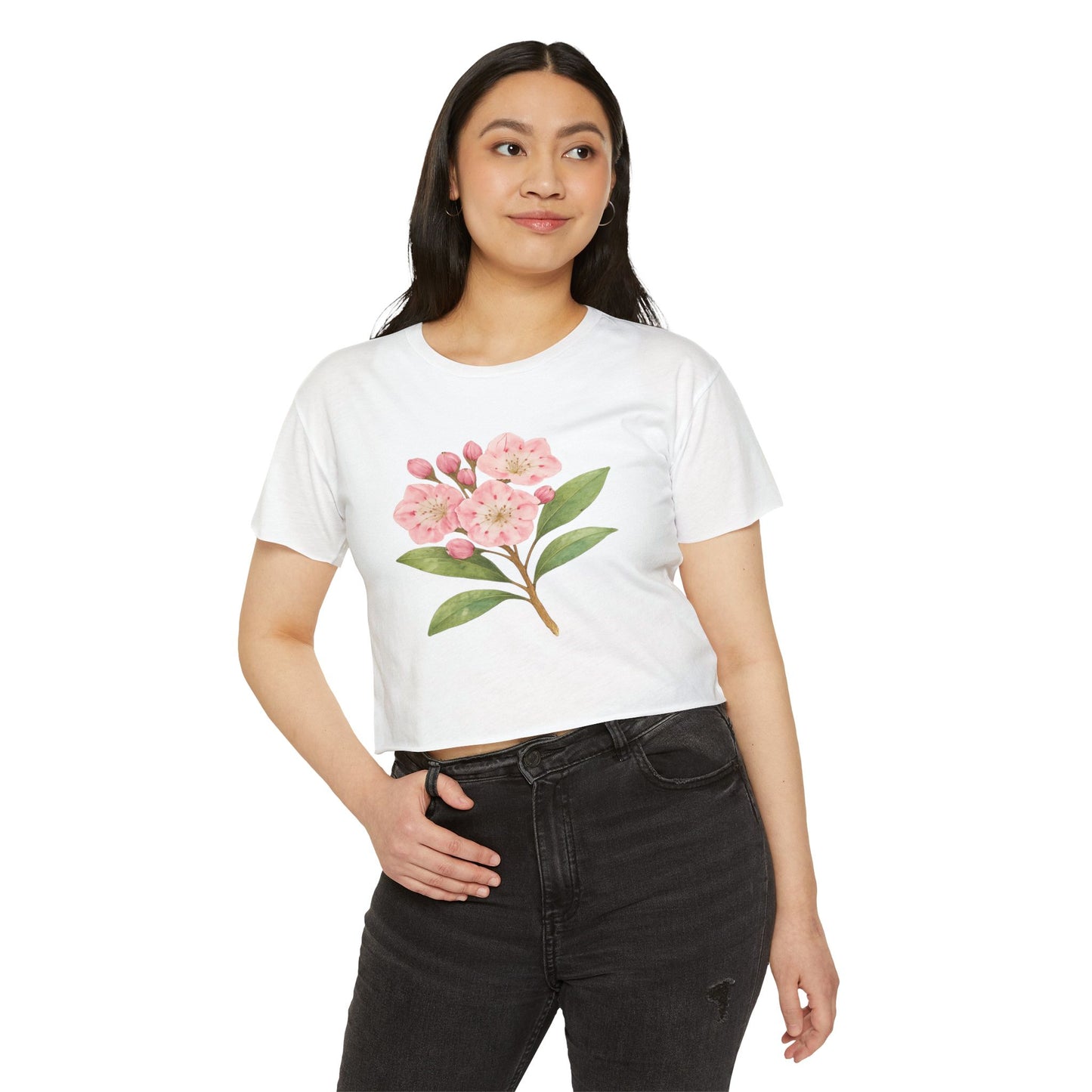 Connecticut Blossom Festival Crop Top