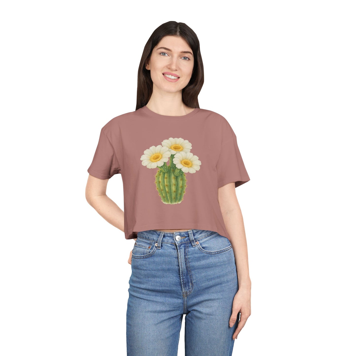Saguaro Bloom Crop Top
