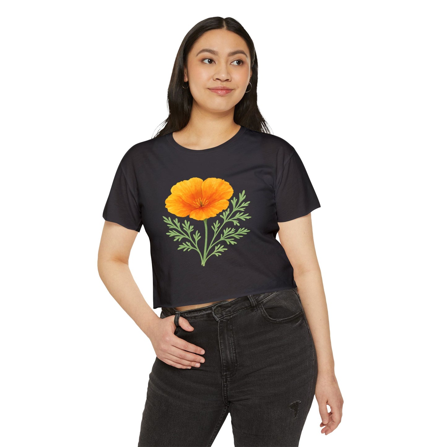 Golden State Bloom Festival Crop Top