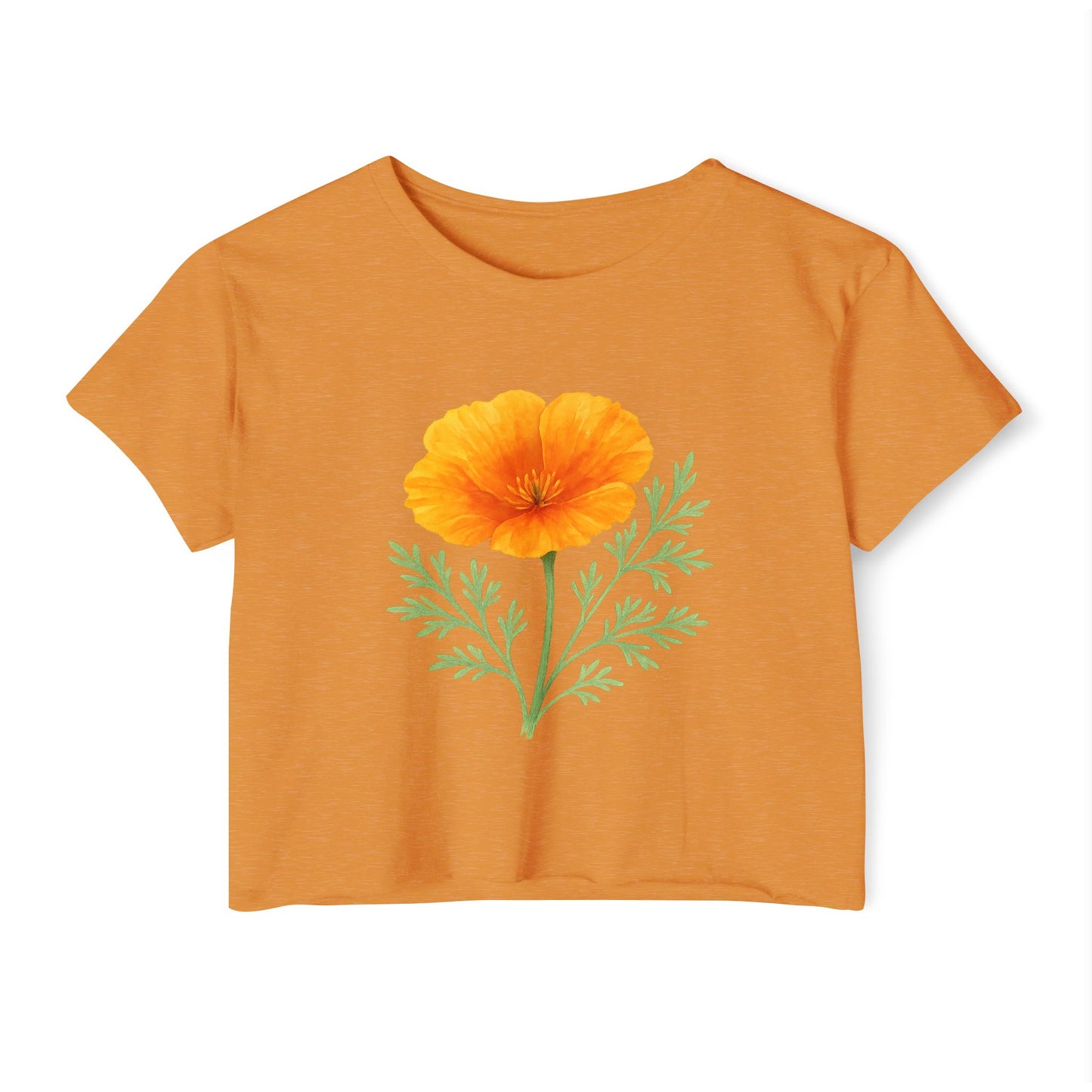 Golden State Bloom Festival Crop Top