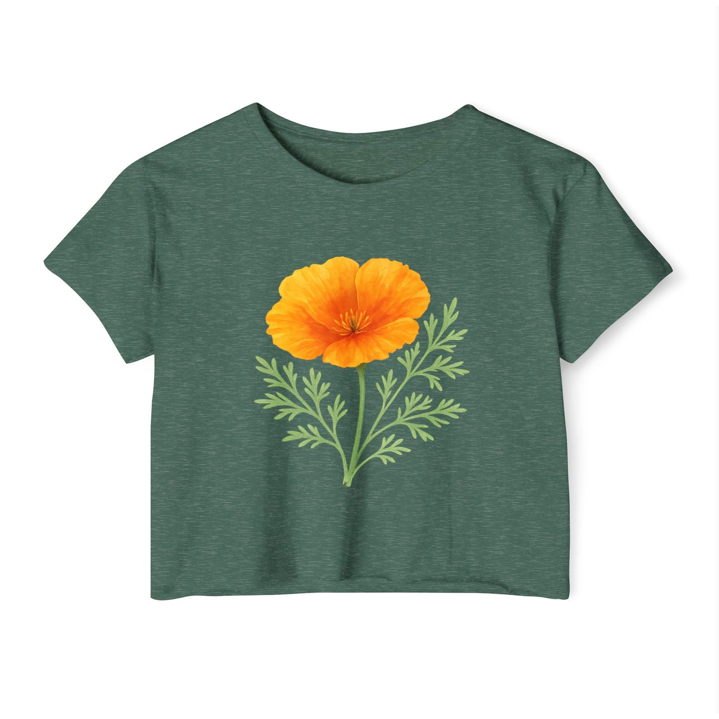 Golden State Bloom Festival Crop Top
