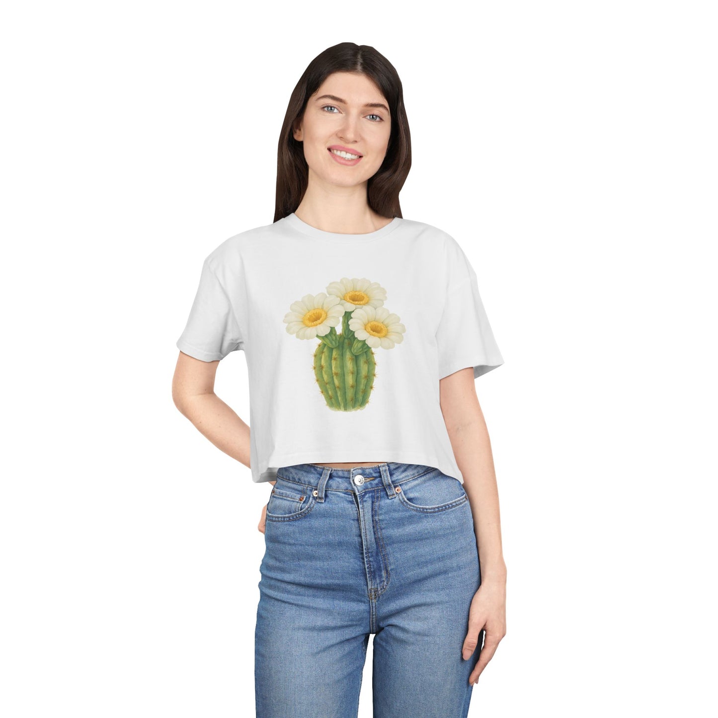 Saguaro Bloom Crop Top