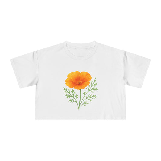 Golden State Bloom Crop Top
