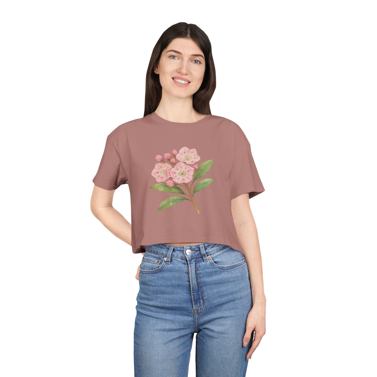Connecticut Blossom Crop Top