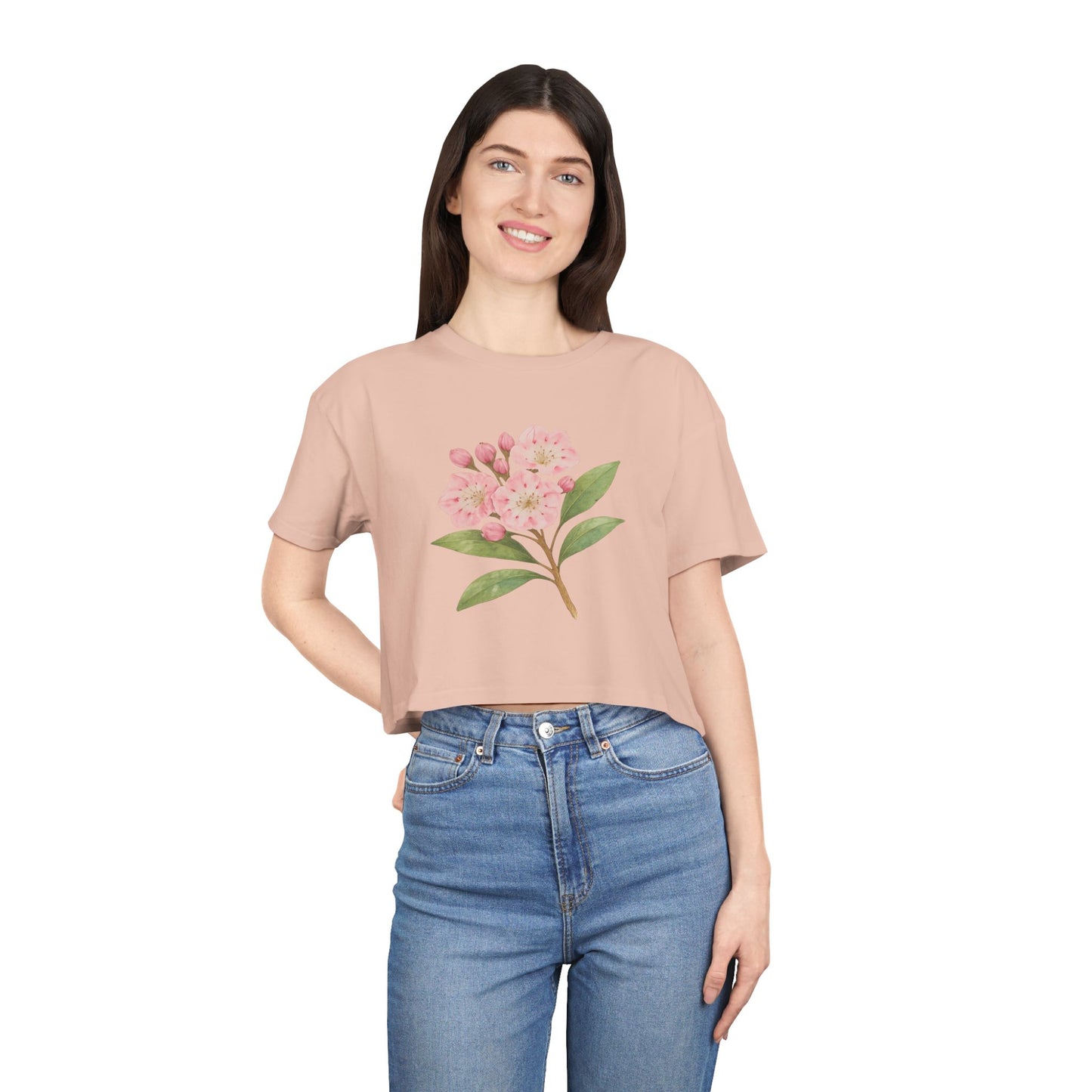 Connecticut Blossom Crop Top