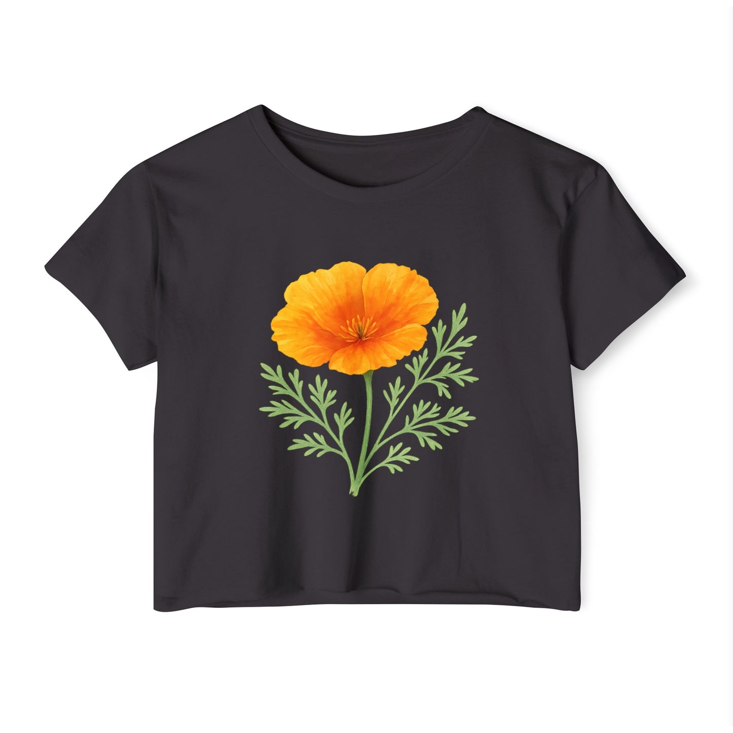 Golden State Bloom Festival Crop Top