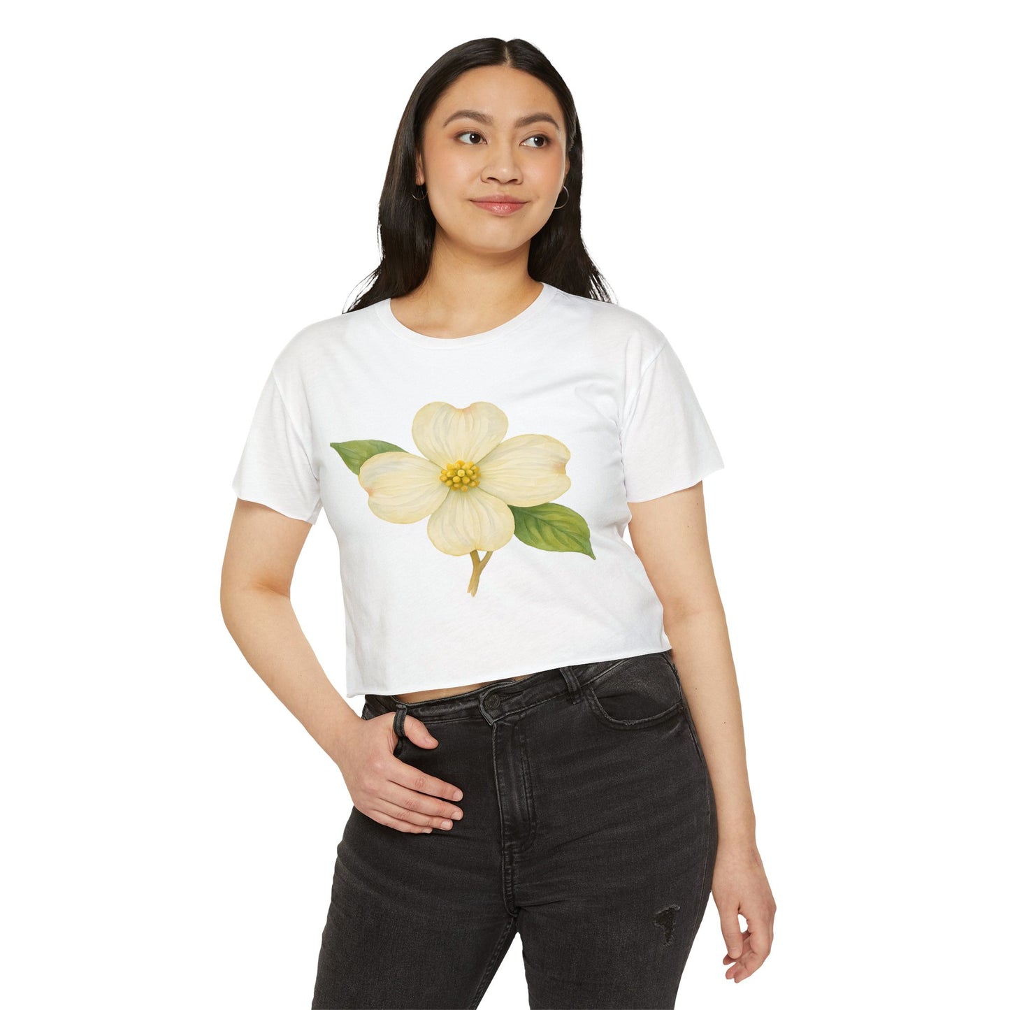 Dogwood Dream Festival Crop Top