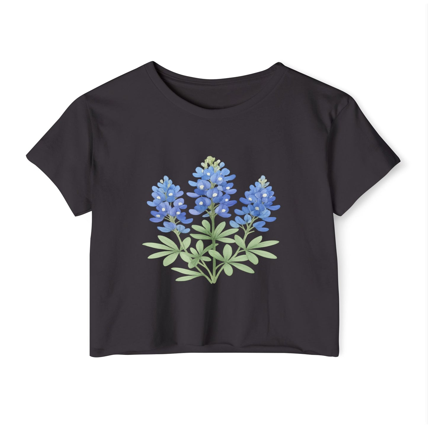 Lone Star Bluebonnet Festival Crop Top