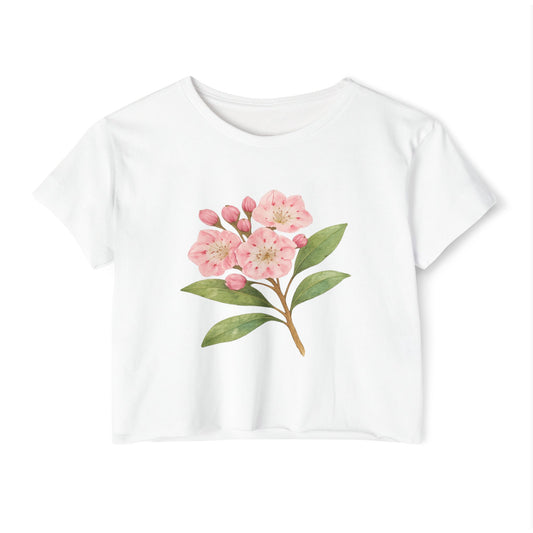 Connecticut Blossom Festival Crop Top