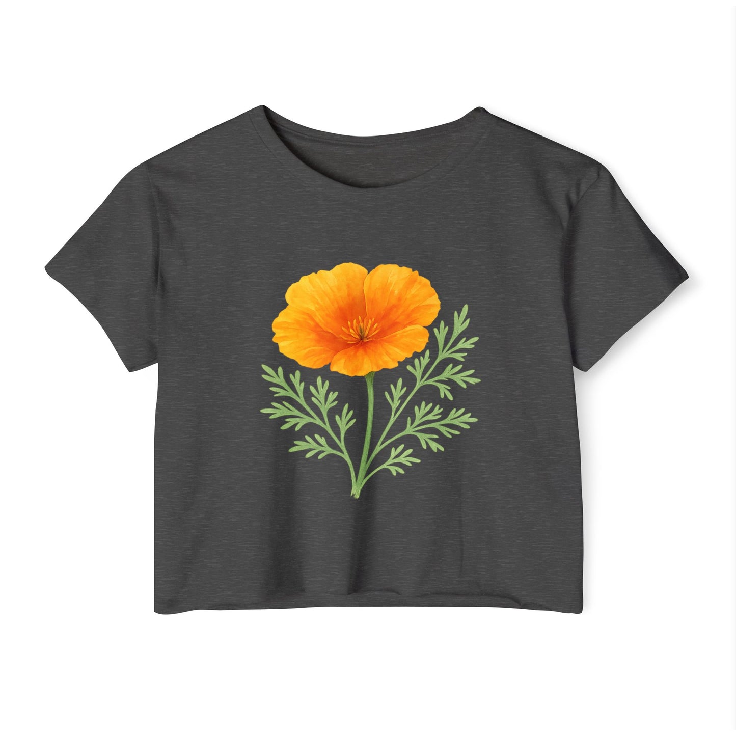 Golden State Bloom Festival Crop Top