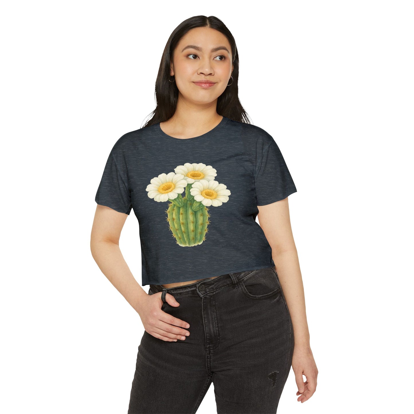 Saguaro Bloom Festival Crop Top