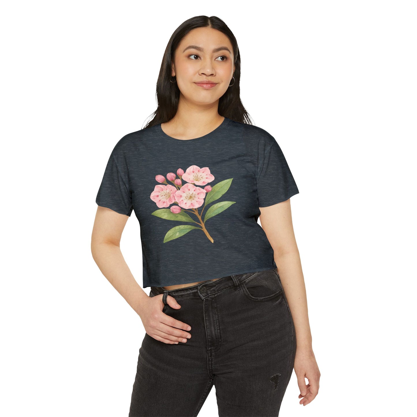 Connecticut Blossom Festival Crop Top
