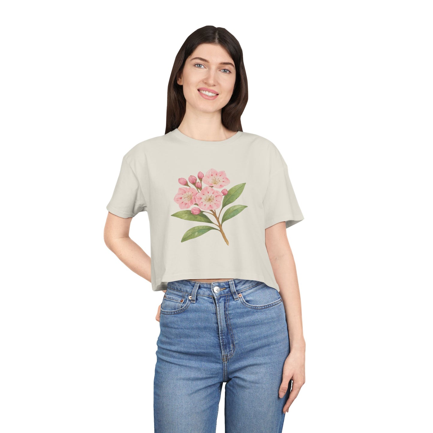Connecticut Blossom Crop Top