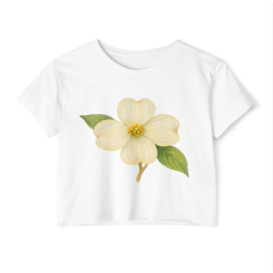 Dogwood Dream Festival Crop Top