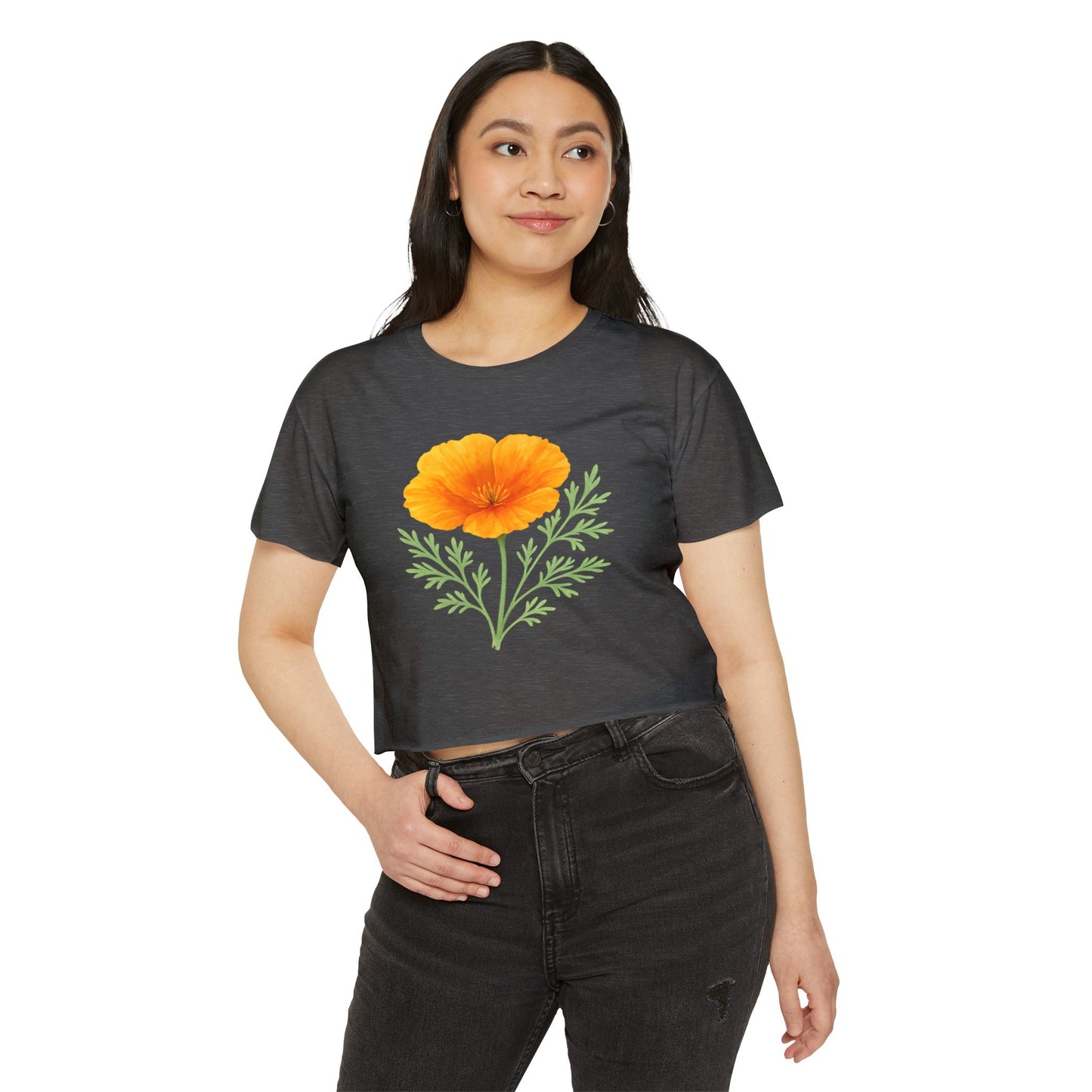Golden State Bloom Festival Crop Top