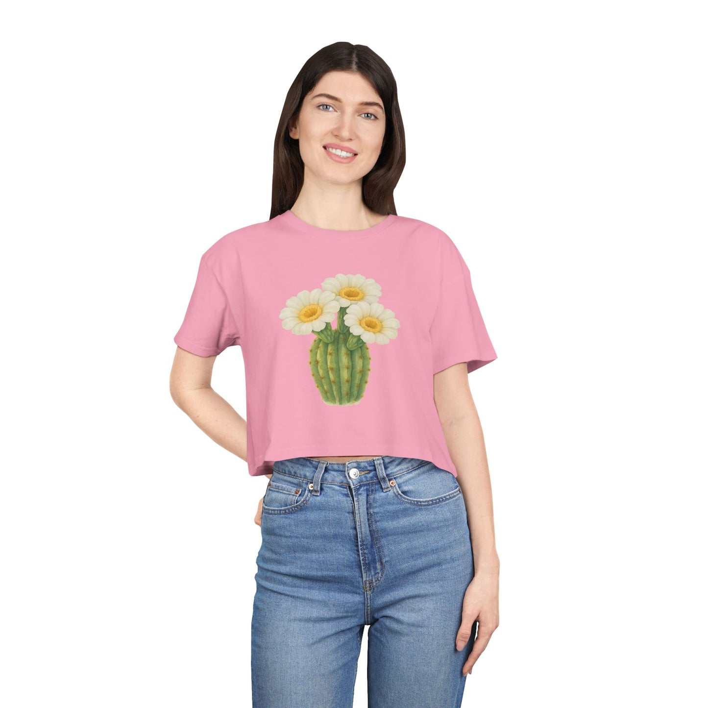 Saguaro Bloom Crop Top